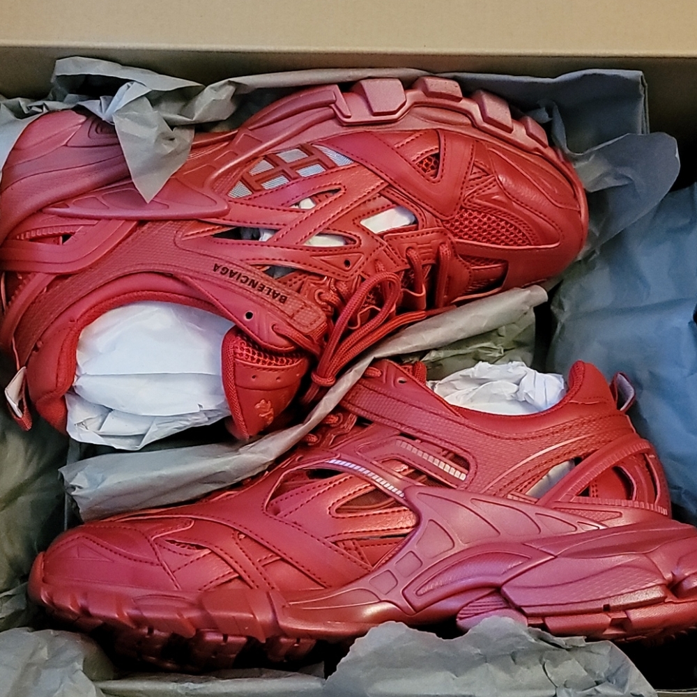 New Men Balenciaga Track 2 sneakers size 9
